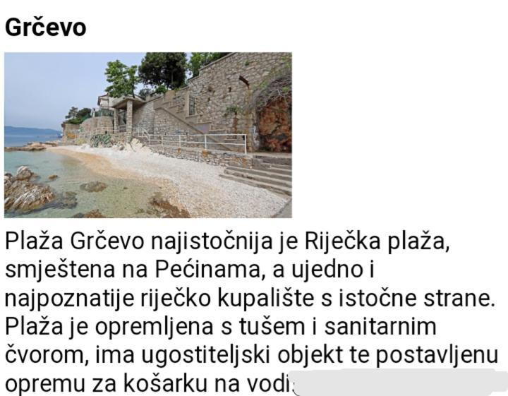 Apartman Nino Rijeka Buitenkant foto